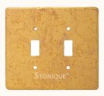 Stonique® Double Toggle in Honey Gold